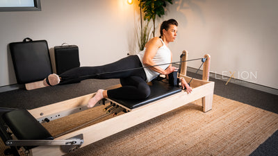 S1 Oakwood Pilates Reformer