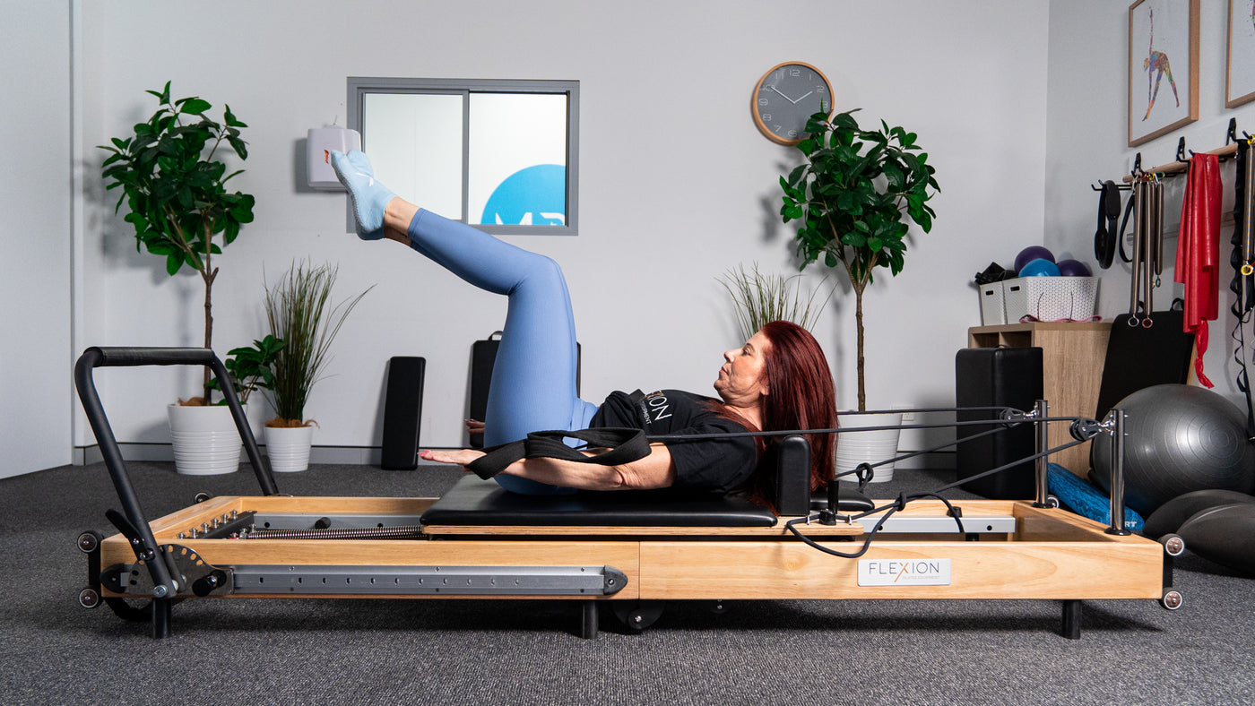 F2 Fold Up Full Track Pilates Reformer