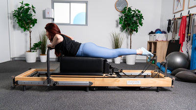 F2 Fold Up Full Track Pilates Reformer