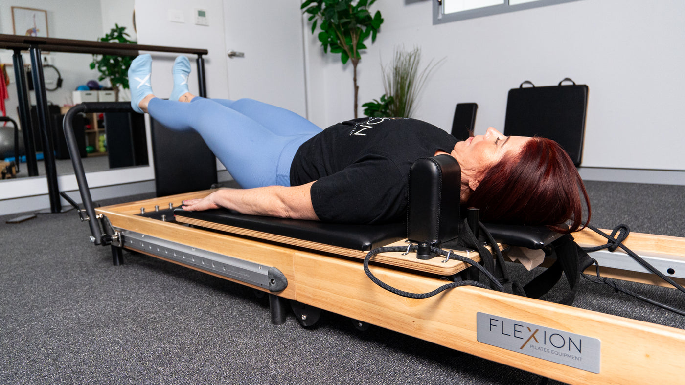 F2 Fold Up Full Track Pilates Reformer