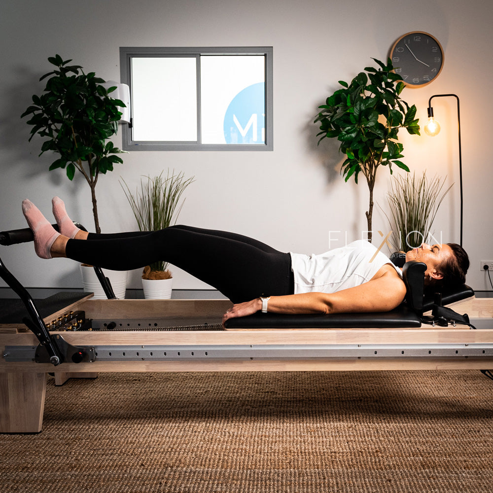 DEMO MODEL - S1 Oakwood Full Track Pilates Reformer