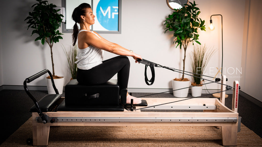 S1 Oakwood Full Track Pilates Reformer – Sumo Strength