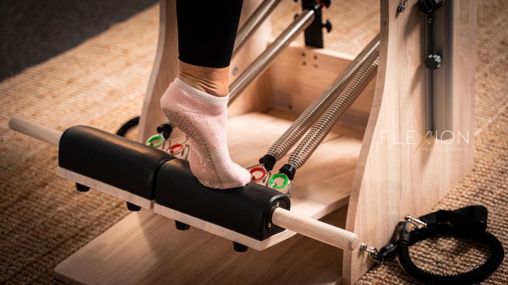 S1 Oakwood Split Pedal Wunda Chair – Flexion Pilates Equipment